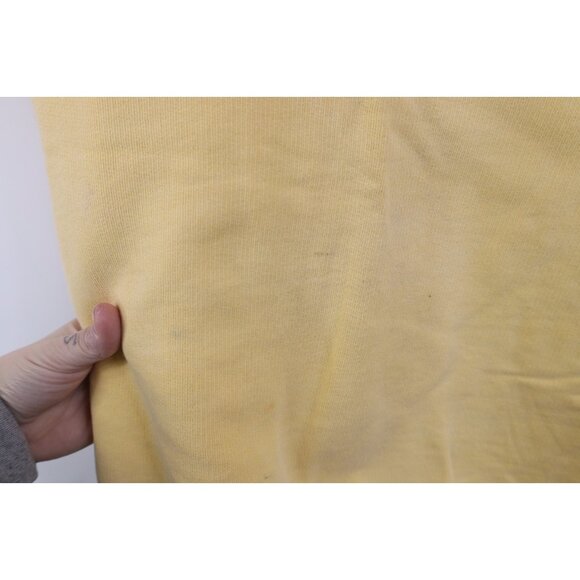 Vtg 90s Streetwear Womens Large Distressed Pigment Dye Virginia Beach Sweatshirt - Picture 7 of 16